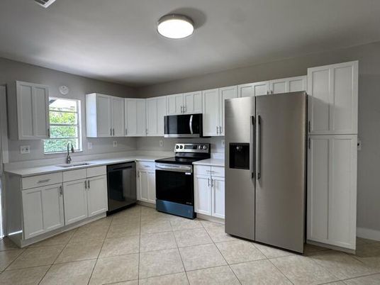 Interior, Kitchen, Stainless Steel Appliances