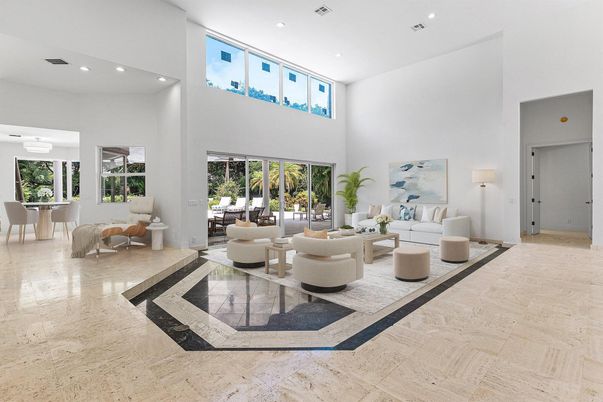 Dining room, Interior, Living room, Recessed Lighting