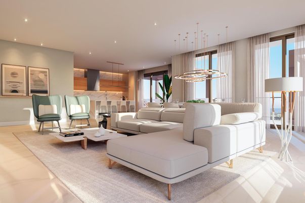 Dining room, Interior, Living room, Pendant Lights, Recessed Lighting