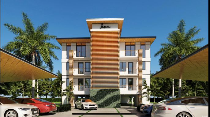 Exterior, Facade, Modern