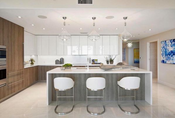 Interior, Kitchen, Pendant Lights, Recessed Lighting