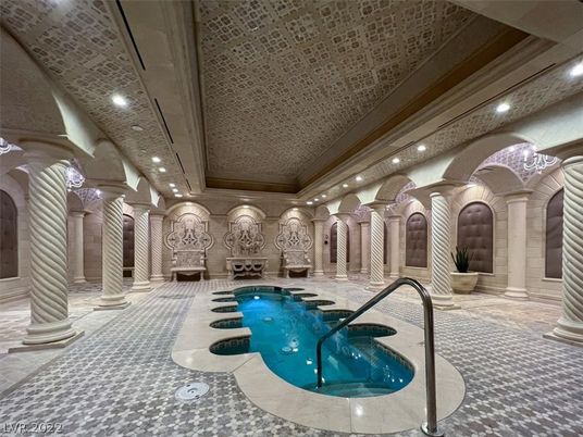 Interior, Pool, Recessed Lighting