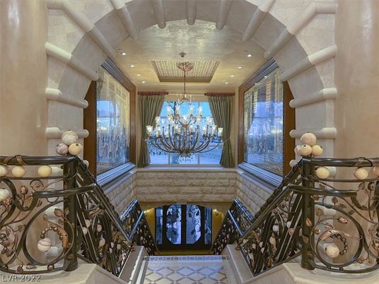 Chandelier, Interior, Recessed Lighting