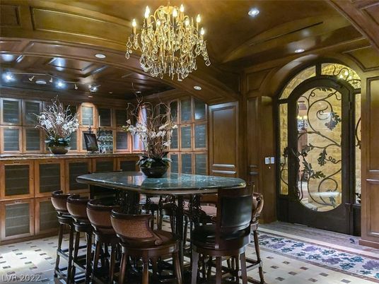 Chandelier, Dining room, Interior, Recessed Lighting