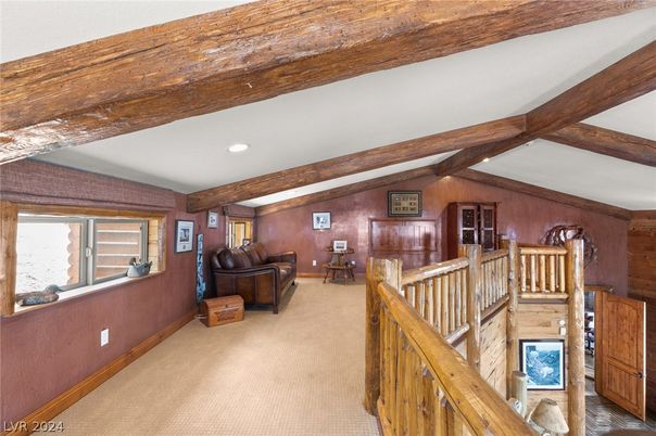 Interior, Recessed Lighting, Wooden Beams