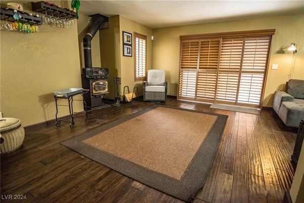 Fireplace, Interior, Wood Texture Flooring