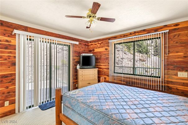 Bedroom, Interior, Wooden Walls