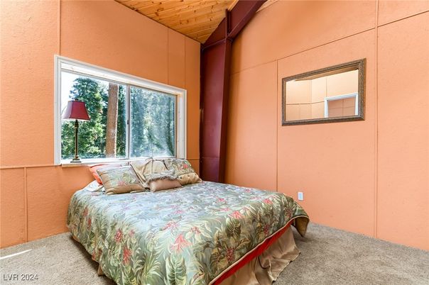 Bedroom, Interior, Wooden Ceilings