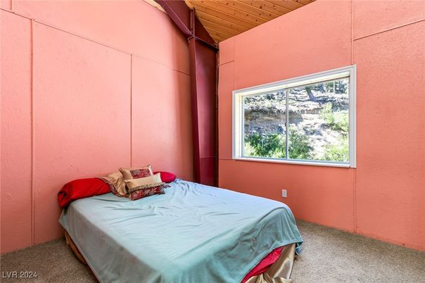 Bedroom, Interior, Wooden Ceilings