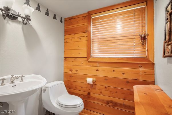 Bathroom, Interior, Wooden Walls