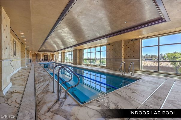 Interior, Marble, Pool, Recessed Lighting