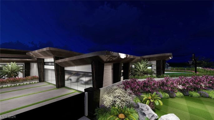 Attached, Backyard, Exterior, Facade, Modern