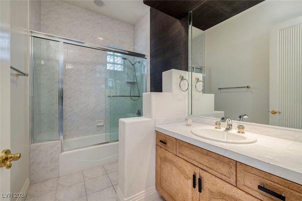 Bathroom, Glass Shower, Interior, Tile Countertops