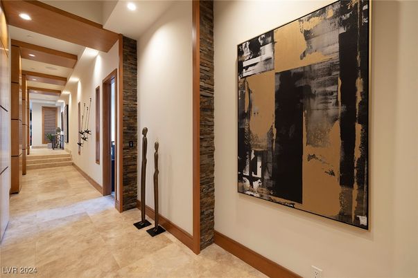 Interior, Recessed Lighting, Wooden Beams
