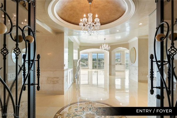 Chandelier, Interior, Recessed Lighting