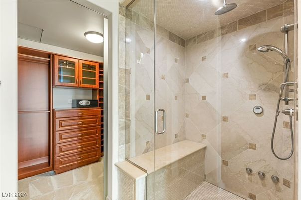 Bathroom, Glass Shower, Interior
