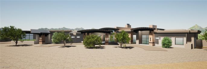 Backyard, Exterior, Facade, Modern