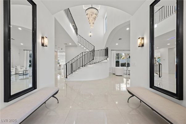 Chandelier, Interior, Recessed Lighting