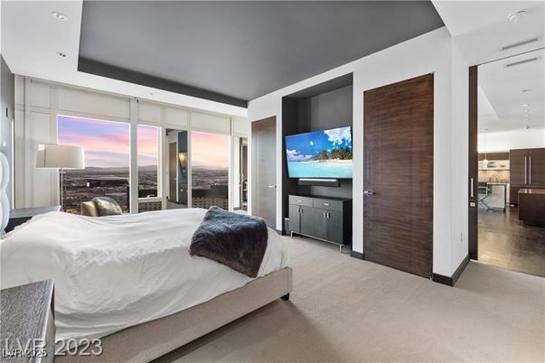 Bedroom, Interior, Pendant Lights, Recessed Lighting, Water
