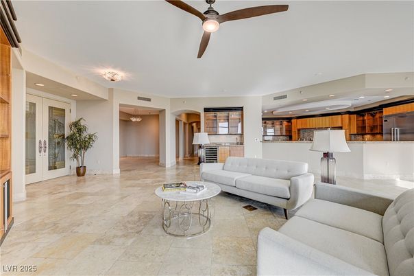 Interior, Kitchen, Living room, Recessed Lighting