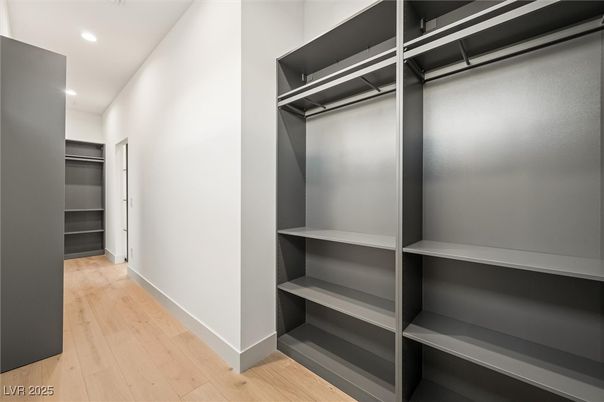 Interior, Recessed Lighting, Walk-in Closets, Wood Texture Flooring