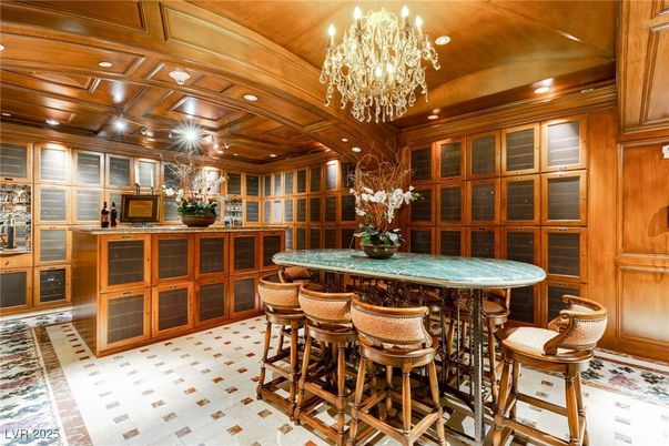 Chandelier, Interior, Recessed Lighting, Wooden Ceilings, Wooden Walls