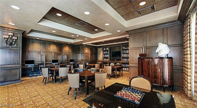 Dining room, Interior, Recessed Lighting