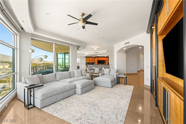 Interior, Kitchen, Living room, Recessed Lighting