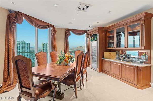 Dining room, Interior, Recessed Lighting, Water
