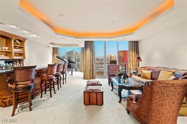 Interior, Living room, Piano, Recessed Lighting