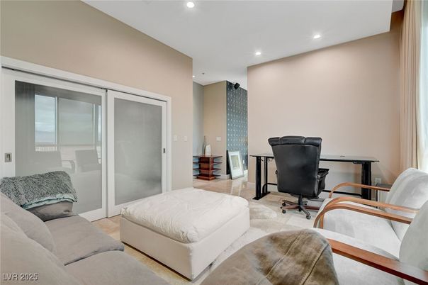 Bedroom, Home Office, Interior, Recessed Lighting