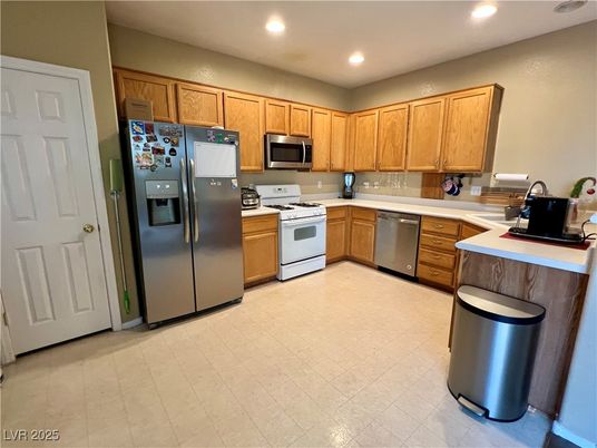 Interior, Kitchen, Recessed Lighting, Stainless Steel Appliances