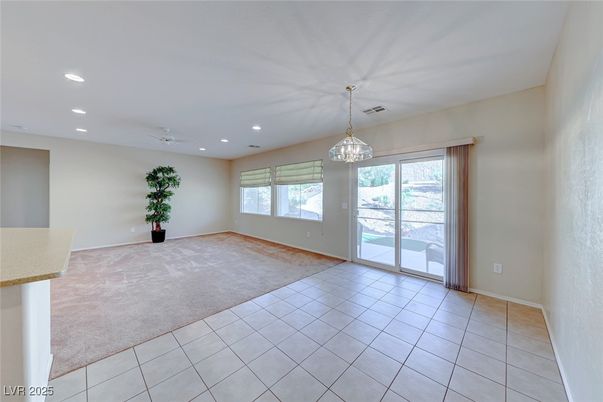 Empty room, Interior, Pendant Lights, Recessed Lighting