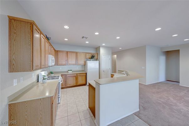 Interior, Kitchen, Recessed Lighting