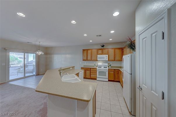 Interior, Kitchen, Pendant Lights, Recessed Lighting
