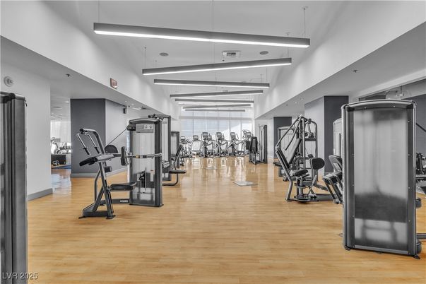 Fitness Equipment, Gym, Interior, Wood Texture Flooring
