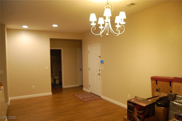 Chandelier, Interior, Recessed Lighting, Wood Texture Flooring