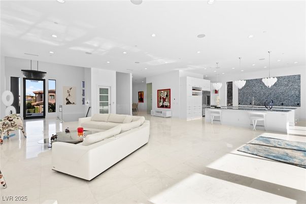 Interior, Kitchen, Living room, Pendant Lights, Recessed Lighting