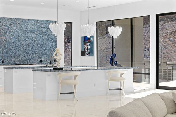 Interior, Marble, Pendant Lights, Recessed Lighting