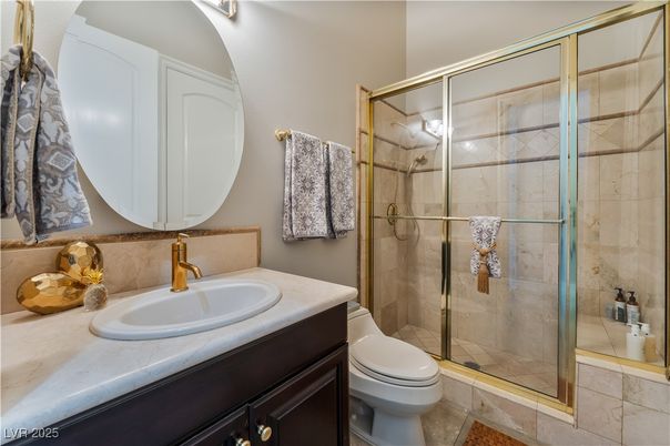 Bathroom, Glass Shower, Interior, Tile Countertops
