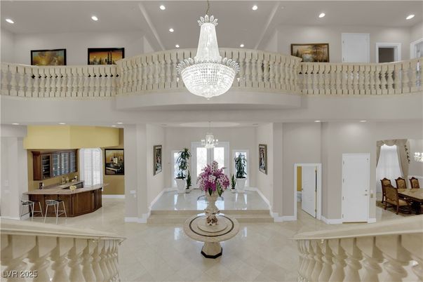 Chandelier, Interior, Recessed Lighting