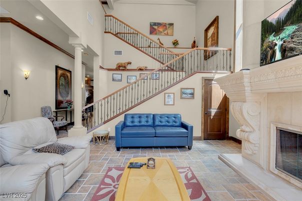 Fireplace, Interior, Recessed Lighting