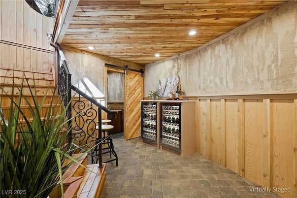 Interior, Recessed Lighting, Wooden Ceilings, Wooden Walls