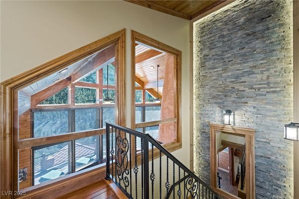 Interior, Stone Walls, Wooden Ceilings, Wood Texture Flooring