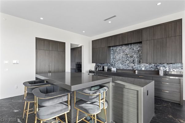 Interior, Kitchen, Marble, Recessed Lighting