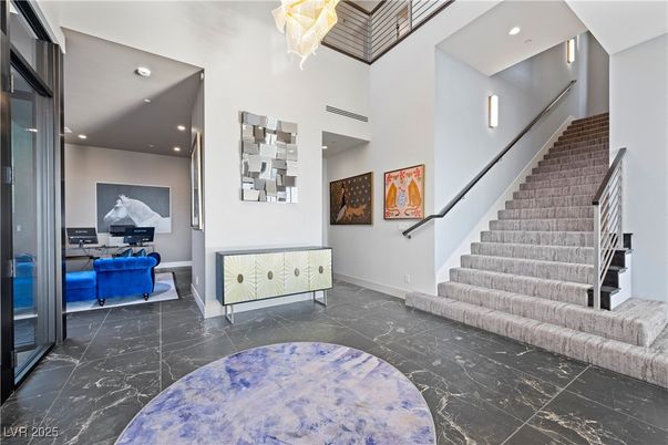 Interior, Marble, Recessed Lighting