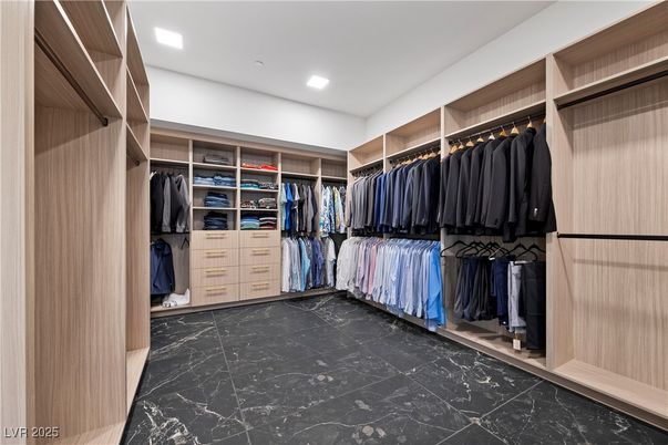 Interior, Marble, Recessed Lighting, Walk-in Closets