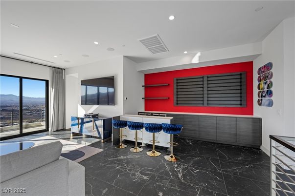 Interior, Marble, Recessed Lighting