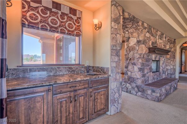 Bathroom, Interior, Stone Walls