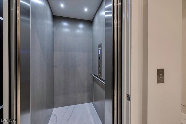 Elevator, Interior, Recessed Lighting